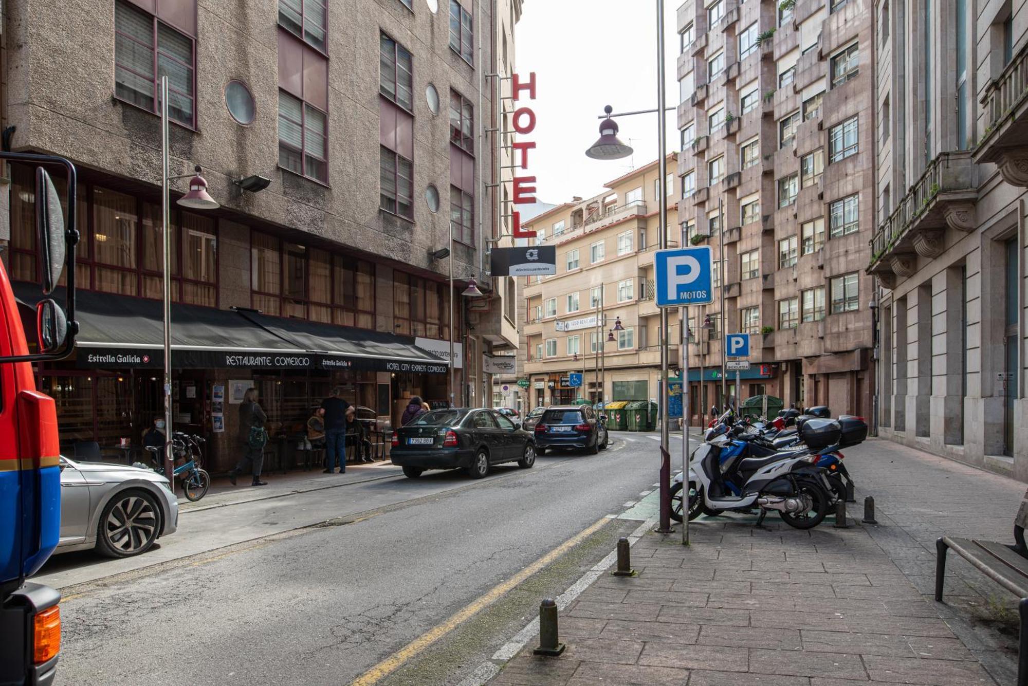 Hotel Alda Centro بونتيفيذرا المظهر الخارجي الصورة